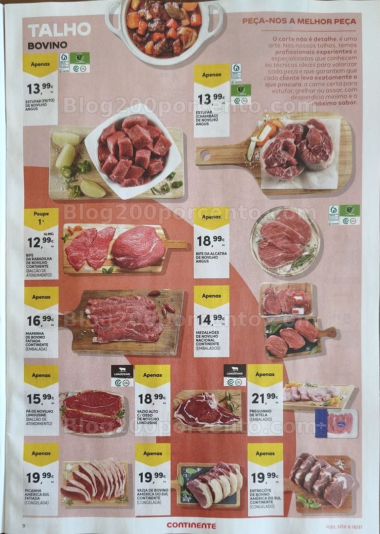 Antevisão Folheto CONTINENTE Promoções de 7 a 13 julho